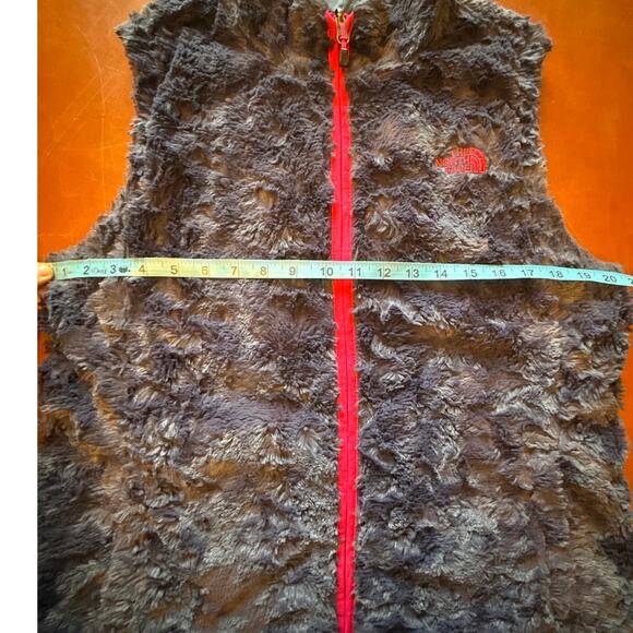 The North Face Reversible Mossbud Swirl Vest 🟣 Pink | Women’s M | EUC - Picture 3 of 6